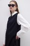 ÄRMELLOSES MINIMALKLEID SCHWARZ - 5