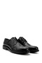 Men's Black Lace-Up Genuine Leather Classic Shoes - 2