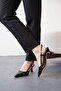 Women's Erica Heeled Shoes - Black-Patent Leather - 4