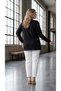 Women's Button Detailed Plus Size Blouse 1376-23 - 3
