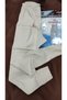 Men's 100% Raw Cotton Combed Interlock Winter Lightweight Thick Long Johns Underwear Ecru & Cream - 2
