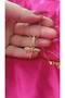 316L Steel Zircon Stone Dragonfly Figured Gold Color Women's Necklace – Stylish and Elegant Design