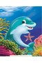 Cardboard Beading Craft Kit - Dolphin Fish 21 X 25 cm - 3