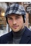 Men's Woolen Earflap Duck Hat - Winter Hat with Ear Protection British Hat - 2