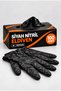 100 Pcs Black Medium Medium Size Nitrile Hamburger Restaurant Eating Multi-Purpose Gloves - 2