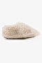 Furry Furry Off-White Fur Barefoot Booties - 6