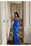 STRAPLESS SATIN DRESS - 3