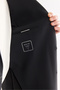 Men's Black Mono Collar Double Slit Unlined Comfort Fit Jacket A61Y4009 - 5