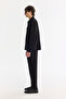 Men's Black Classic Collar Cotton Easy-Iron Comfort Fit Shirt Jacket A61Y2048 - 3