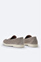 Men's Stone 100% Suede Lightweight Loafer Shoes A61Y8010 - 3