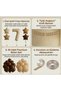 7 Year Old Birthday Decoration Set with Number Foil Balloons, Cream Coffee Party Decoration - 2