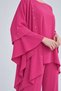 Stone Embroidered Tunic Set Pink - 4