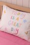 Jours Pink 100% Cotton Pieces Single Children Duvet Cover Set - 4