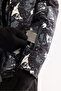 Men's Black Hooded Water Repellent Windproof -15 Degree Resistant Ski Jacket A52Y6112 - 7