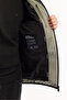 Men's Nile Green Hooded Water Repellent Windproof -5 Degree Resistant Regular Fit Puffer Coat A52 - 6