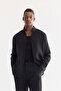 Men's Black Elastic Waist 100% Linen Relaxed Fit Shorts B003732 - 7