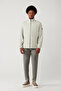 Men's Stone Stand Collar Reflector Printed Flexible Water Repellent Bi-Stretch Slim Comfort Fit Coat A41Y6023 - 7