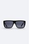 Black Square Frame Sunglasses A51Y8804