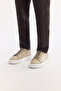 Men's Beige 100% Leather Flexible Sole Lightweight Casual Shoes B008000 - 6