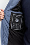 Men's Indigo Hooded Water Repellent Windproof -5 Degree Resistant Comfort Fit Puffer Coat B006046 - 4