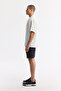 Men's White Apaj Collar 100% Linen Short Sleeve Oversize Fit Shirt A51Y2209 - 3