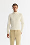 Men's Beige Classic Waist Thick Corduroy Chino Relaxed Fit Trousers A42Y3017 - 6