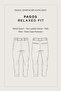 Men's Black Cotton Classic Waist Relaxed Fit Trousers A41Y3037 - 8