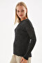 Glitter Knitwear Blouse Black - 4