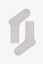 Shiny Nature Striped Cotton Glitter 5 Pairs of Socks - 4