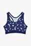 Girl's Mermaid 2-Piece Multicolor Sports Top - 2