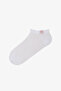 3 Pairs of Cotton Summer Themed Booties Socks with Woven Labels - 2