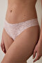 Dusty Rose Lace Non-Marking Laser Cut Regular Waist Slip Panties