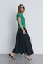 Green Robe Short Sleeve Sweater - 2
