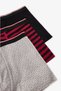 Men's Red Line Striped 3-Pack Organic Boxers - 2