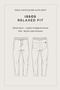Men's Anthracite Elastic Waist 100% Linen Relaxed Fit Trousers B003032 - 8