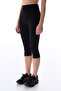 Black Wonder High Support Shaping / Sculpting Effect High Waist Contour Capri Leggings - 4
