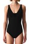 Black Moriah Corseted Swimsuit - 4