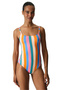 Katelyn Striped Swimsuit - 5