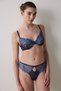 Sutien Broderie Wire bleumarin - 2