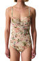 Aires Lotus Floral Glitter Swimsuit - 4