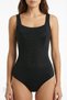 Black Corset Swimsuit