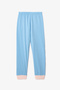 Girl's Floral on the Lamb Cotton 2-Piece Long Sleeve Pajama Set - 4