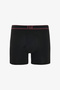 3 Pack Black Multicolored Boxers - 4