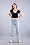 6696 (N-2370) V-Neck Crop Camisole Bodysuit - 4