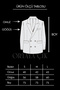 Gray Hook Detail Design Blazer Jacket - 6