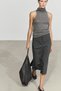 Triko halter yaka top - 2