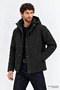 Men's Functional Softshell Water Repellent Removable Hooded Jacket-00241467