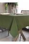 Tablecloth 1.30 X 1.70 Green Color, Christmas Table, Christmas - 2