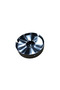 Single Large Closed Top Metal Ashtray - 2