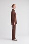 Sim Detailed Cashmere Double Set Brown - 2